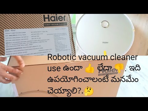 Haier Robotic Vaccum cleaner unboxing and review