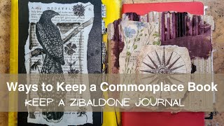 Ways to Keep a Commonplace Book