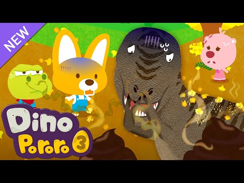 ★New★ Pororo Dino Adventure 3 | Save the Baby Kosmoceratops! | Dinosaur Cartoon for Kids