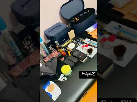 My work station | Hair and Makeup | Therapist | by PriyaRK369👑🦋 #subscribe #like #share