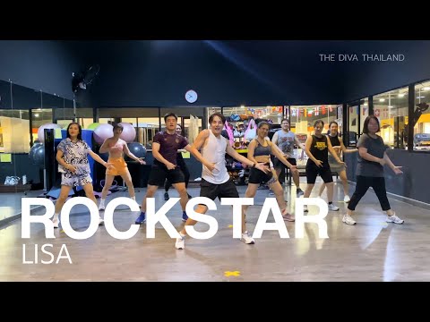 [KPOP] ROCKSTAR - LISA | #เต้นออกกำลังกาย | Diva Dance | The Diva Thailand