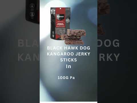 Black Hawk Kangaroo Jerky Sticks Dog Treats | VetSupply