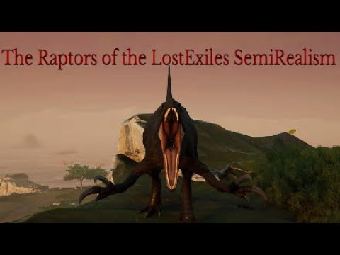 Raptors of the LostExiles semirealism. Path of Titans. #pathoftitans #semirealism #raptor