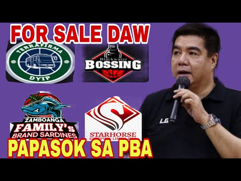 TEAM SA PBA FOR SALE NA! MAY BAGONG TEAM SA PBA NA PAPASOK!