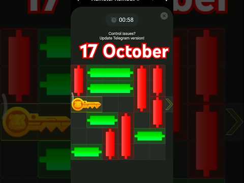 17 October Hamster Kombat Mini Game Puzzle Solve Today