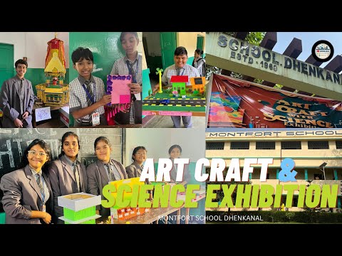 Art Craft & Science Exhibition 2024 | Montfort School Dhenkanal | Dhenkanal Times