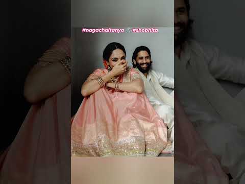 Akkineni Naga Chaitanya 💗shobhitha engegment photos #akkinenifamily #trendingshorts #ytshorts