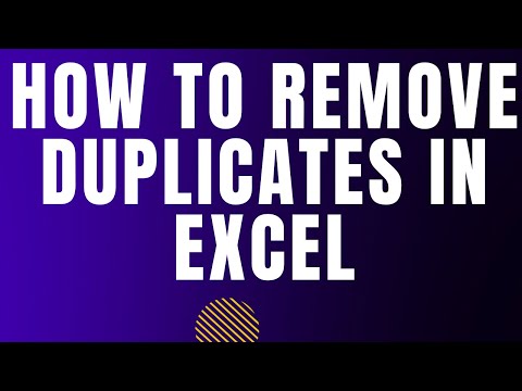 How To Remove Duplicates In Excel - Easy To Follow