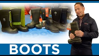 Boots - Keep your feet warm and dry on farm!