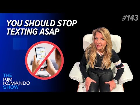 You should stop texting ASAP