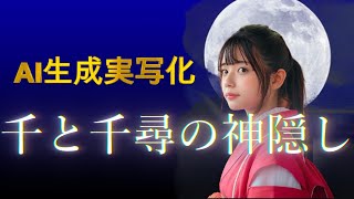 リアル「千と千尋の神隠し」生成AI一週間でどこまで表現出来るか!!チャレンジしてみた＃千と千尋の神隠し