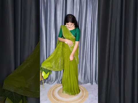 saree draping tricks #sareedraping #ytshorts #shortsvideo #rubyyadav #jimmichoosarees