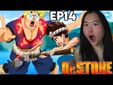 FUNNIEST FIGHT EVER!😂 Dr. STONE Episode 14 REACTION