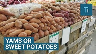 Difference Between Yams And Sweet Potatoes