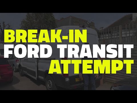 🔒 Real-Life Van Break-In Attempt: The Importance of Upgrading Your Van's Security 🚐