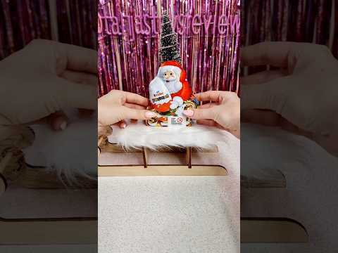 #shorts #asmr Unboxing Kinder Surprise Santa 🎄🎅