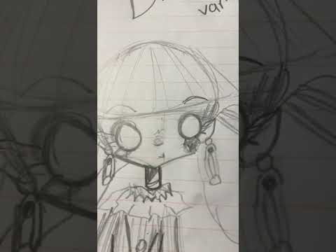 Drawing mh characters! Pt 1:Draculara! #art #bored #monsterhigh