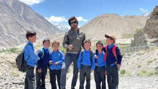 Imran Abbas in Gilgit enjoying with childrens | Imran Abbas Fans