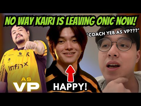 Mirko's Reaction To Onic Promoting Coach Yeb To Vice President! No Chance Kairi Leaving Now! 😲😲😲