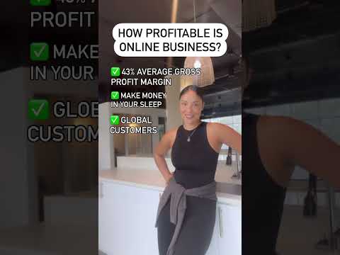 How profitable is online business?  | #money