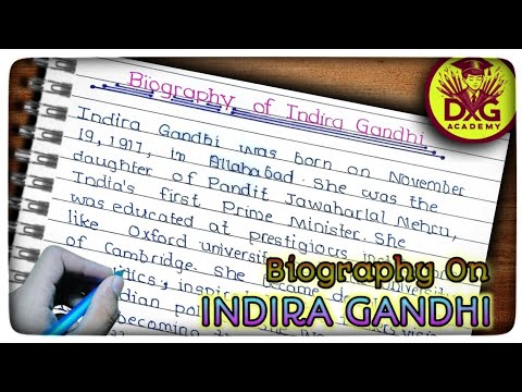 Indira Gandhi Biography | Biography Of Indira Gandhi |