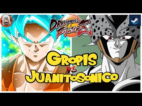 DBFZ Gropis vs JuanitoSonico (Baby2, Cell, Beerus) vs (GokuSSB, VegitoSSB, Trunks)