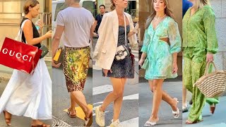 ☀️ +32C MILAN STREET FASHION AUGUST 2024 🇮🇹 SUMMER OUTFITS FOR EVERYDAY ELEGANCE #milanstreetstyle