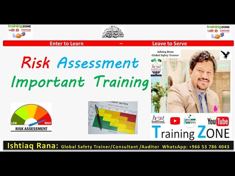 Risk Assessment Important Training