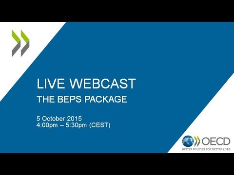 BEPS webcast #8: Launch of 2015 BEPS reports