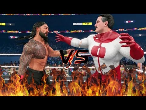 roman reigns vs omniman wwe full match