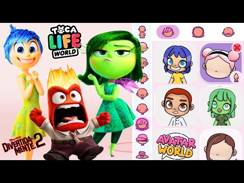 ALEGRIA, NOJINHO AND RAIVA /INSIDE2 / in the Toca Life World and Avatar World versions