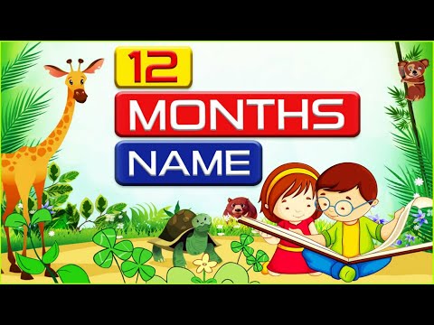 12 month name | 12 month name in english | months name in english | January February 12 month name