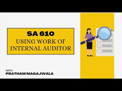 SA 610 - Using Work of Internal Auditor | CA FINAL AUDIT| May 2024 & Nov 2024