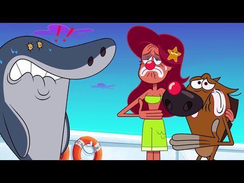 ZIG e SHARKO TEMPORADA 4 🌴 QUEM TEM MEDO DE PALHAÇOS? 🤡 Desenho Animado em português