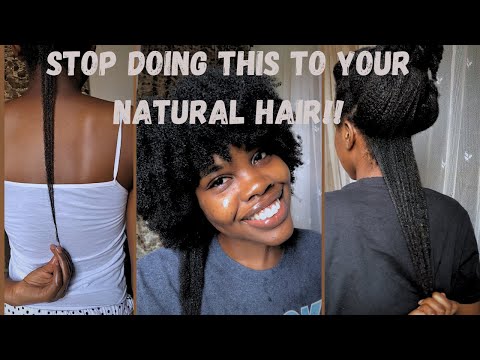 AVOID These Mistakes or Risk Hair Loss | THESE things can RUIN your hair