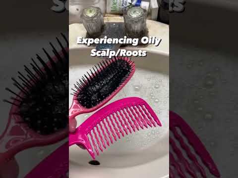 Wondering why your scalp gets oily and itchy quickly? It’s your brushes! Over time they accumulate