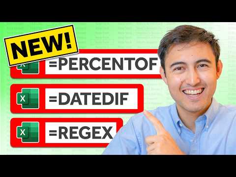 NEW Excel Formulas You Need to Know