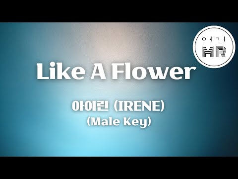 Like A Flower - 아이린 (IRENE) (남자키F#/-6) 여기MR / Karaoke / Music / 노래방