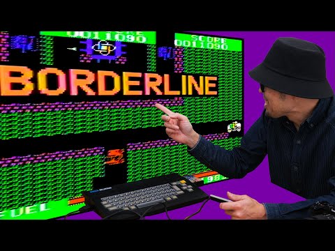 SEGA SG-1000/SC-3000の第一弾タイトルBORDERLINEボーダーライン【セガ レトロゲーム実況vol.25】 ゲームをやめるつもりが…まさかのいい加減なPLAYの方が調子良い