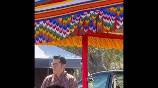 6 minutes of Royal Address of HM the King of Bhutan in Canberra, Australia