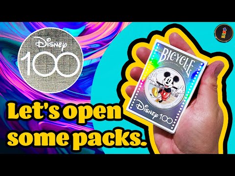 Did you know about this MYSTERIOUS Bicycle Disney 100 Deck? So much mystery! Let's go!