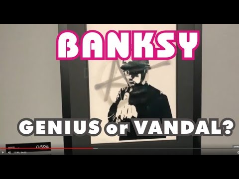 【BANKSY in YOKOHAMA】BANKSY GENIUS or VANDAL?