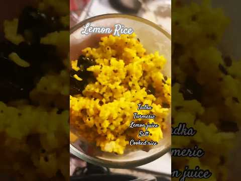 Prasadam Recipes - Lemon Rice #foodblogger #prasadam #prasadamrecipes #lemonrice #foodreels #viral