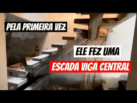 #154 - FIZ UMA ESCADA VIGA CENTRAL - PARTE 1