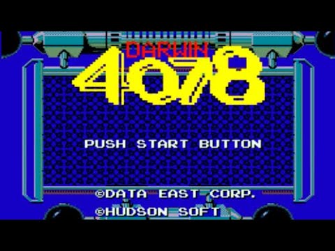 【MSX2】ダーウィン4078【1周クリアまで】(全8面)