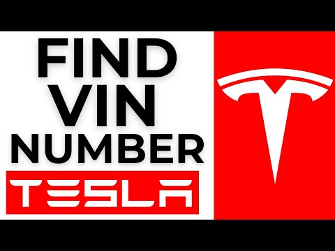 Where to Find Tesla VIN Number - 2024