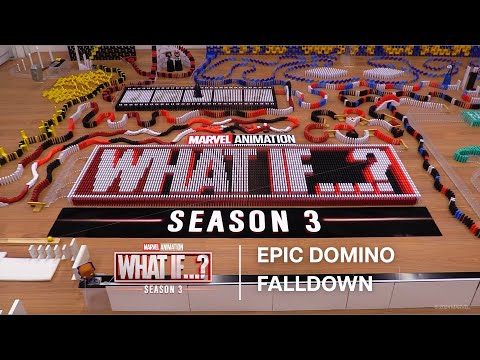 Marvel Animation's What If...? Season 3 | Domino Falldown by Lily Hevesh | Disney+