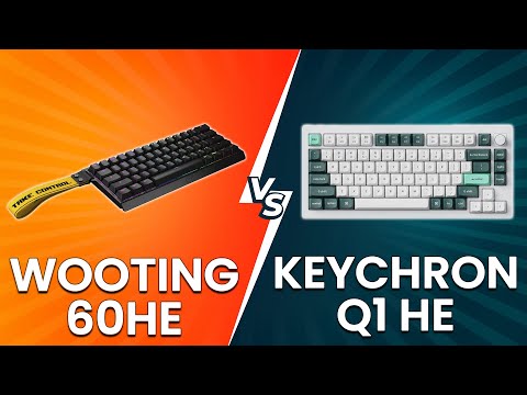 Wooting 60HE vs Keychron Q1 HE - A Detailed Comparison! (Which Keyboard Is The Better Option?)