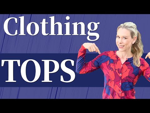 Clothes vocabulary in English | Learn Clothing in English - TOPS