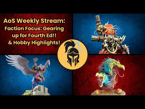 Age of Sigmar Stream: Multiple Faction Focus Review and Community Highlights!